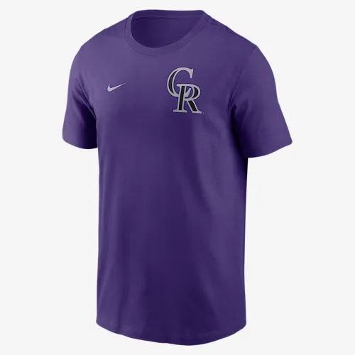 Colorado Rockies 2-Hit чоловічі Nike MLB футболка колір фіолетовий