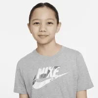 Nike Sportswear Big детские футболка цвет серый