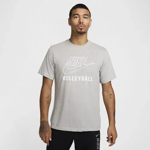 Nike Swoosh чоловічі волейбольні футболка колір сірий