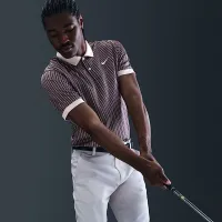 Nike Victory+ чоловічі Dri-FIT для гольфу Polo Pink