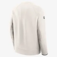Kansas City Chiefs Super Bowl LIX Opening Night Tech Fleece чоловічі Nike NFL Pullover Crew колір сірий
