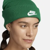 Nike Peak Tall Cuff Futura Beanie колір зелений