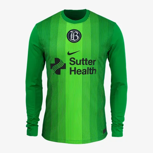 Bay FC 2025 Stadium Goalkeeper чоловічі Nike NWSL Replica Jersey колір зелений
