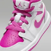 Nike Jordan 1 Mid Baby/Toddler Кросівки колір сірий