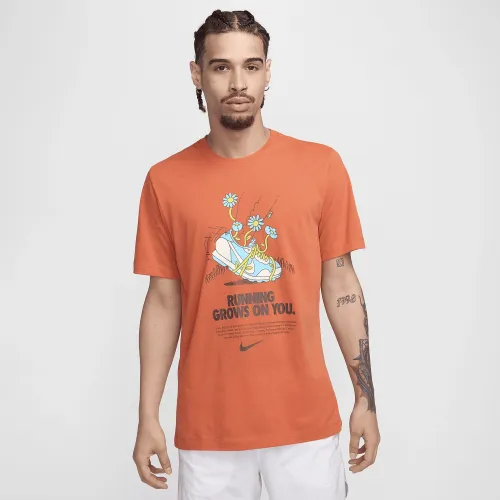 Nike чоловічі Dri-FIT Running футболка Orange