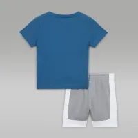 Nike Jordan Galaxy Baby (12-24M) French Terry шорты набор цвет серый