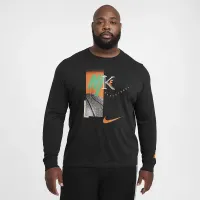 Nike мужские Long-Sleeve баскетбольные футболка цвет черный