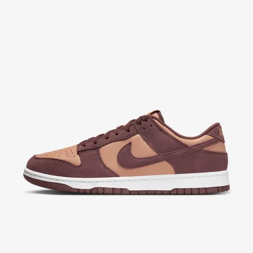 Nike Dunk Low Retro SE Leather/Suede чоловічі Кросівки колір коричневий