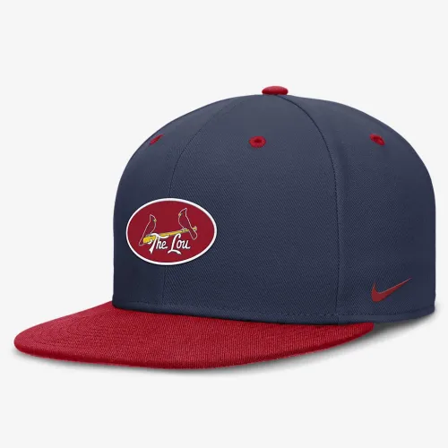 St. Louis Cardinals City Connect True мужские Nike Dri-FIT MLB Fitted Hat цвет красный