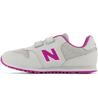 Кроссовки New Balance PV500GM1 - Серо-розовые