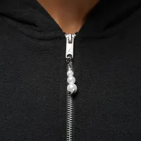 Nike Jordan Flight Fleece женская Full-Zip Толстовка с капюшоном цвет черный