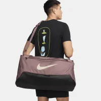 Nike Brasilia 9.5 тренировочные Duffel сумка (Medium, 60L) цвет фиолетовый