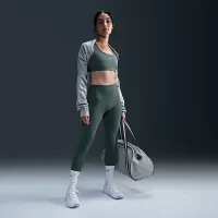 Nike Swoosh Light Support женская Non-Padded Sports Bra цвет зеленый