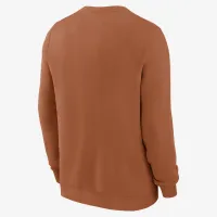 Texas Longhorns Primetime Primary Stack чоловічі Nike College Pullover Crew Orange