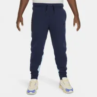 Nike Sportswear Tech Fleece Big дитячі (для хлопчиків) Pants (Extended Size) блакитний