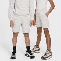 Nike Sportswear Club Big дитячі French Terry шорти колір коричневий