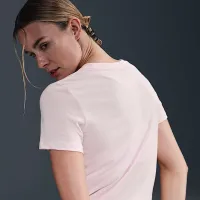 Nike Swoosh женская волейбольные футболка Pink