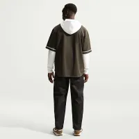 Nike Life мужские Short-Sleeve Vintage Sport Top цвет коричневый