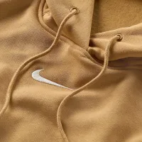 Nike Sportswear Phoenix Fleece женская оверсайз Pullover Толстовка с капюшоном цвет коричневый