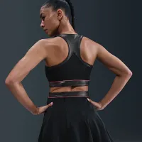 NikeCourt Slam женская Dri-FIT Tennis Костюм цвет черный