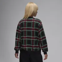 Nike Jordan Brooklyn Fleece жіноча Graphic Crew-Neck світшот колір зелений