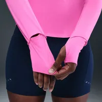 Nike Swift жіноча Dri-FIT UV 1/4-Zip Running Top Pink