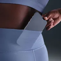 Nike One женская С высокой Талией 7/8 лосины синий