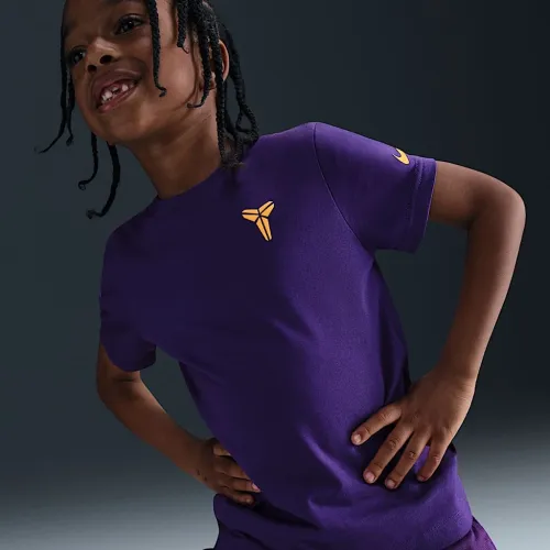 Nike Little детские Kobe футболка цвет фиолетовый