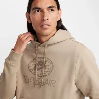 Nike Sportswear Club мужские Fleece Pullover Толстовка с капюшоном цвет коричневый