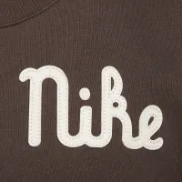 Nike Sportswear Phoenix Fleece женская оверсайз Crew-Neck свитшот цвет коричневый