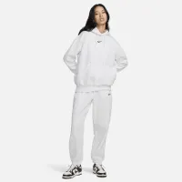 Nike Sportswear Phoenix Fleece женская оверсайз Pullover Толстовка с капюшоном цвет коричневый