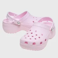 Шлёпанцы Crocs Classic Platform 211231-6ZW - Розовые