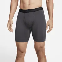 Nike Dri-FIT Ultra Stretch Micro чоловічі Long Boxer Brief (3 пари) колір сірий