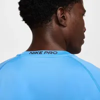 Nike Pro чоловічі Dri-FIT Slim Short-Sleeve Top блакитний