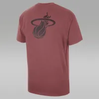Nike Miami Heat Courtside Statement Edition чоловічі Jordan NBA футболка колір червоний