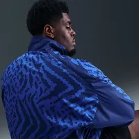 Nike Air чоловічі Half-Zip Куртка блакитний