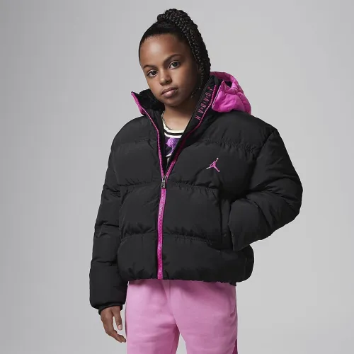 Nike Jordan Big дитячі Heaviest Weight Puffer колір чорний