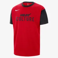 Miami Heat Courtside City Edition чоловічі Nike NBA футболка колір червоний