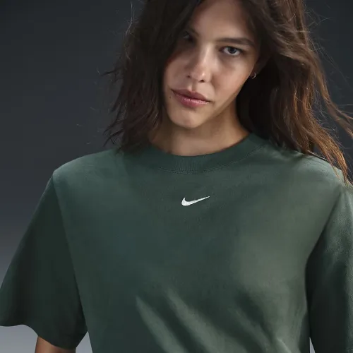 Nike Sportswear Essential женская футболка цвет зеленый