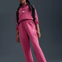 Nike Sportswear Club Fleece Big дитячі Loose Pants колір фіолетовий