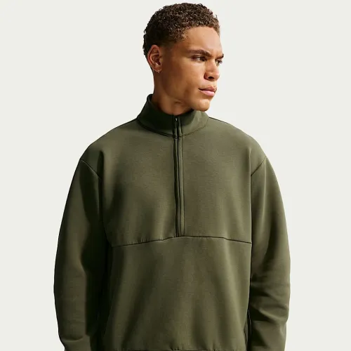 Nike 24.7 ImpossiblySoft мужские Dri-FIT 1/2-Zip Top цвет зеленый