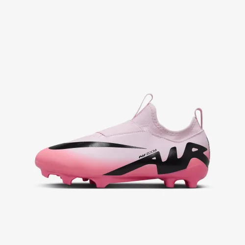 Nike Jr. Mercurial Vapor 15 Academy Little/Big дитячі MG Low-Top футбольні бутси Pink