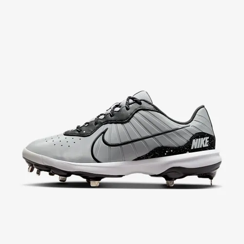 Nike Alpha Huarache Varsity 4 Low мужские бейсбольные бутсы цвет серый