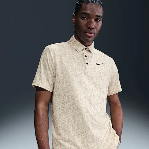 Nike Tour чоловічі Dri-FIT для гольфу Polo колір коричневий