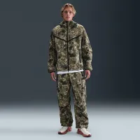 Nike Tech чоловічі Dri-FIT Woven Camo Windrunner оверсайз Куртка колір коричневий
