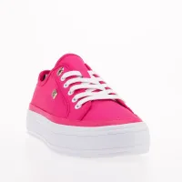 Кросівки Tommy Hilfiger Essential Vulcanized Canva FW0FW07459-T1K - Рожеві