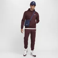 Nike Sportswear Club Fleece Pullover Толстовка с капюшоном цвет красный