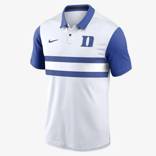 Duke блакитний Devils Primetime Campus Vapor чоловічі Nike Dri-FIT College Polo колір білий
