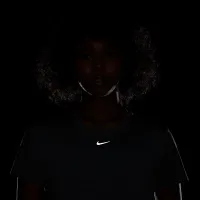 Nike One Classic жіноча Dri-FIT Short-Sleeve Top колір сірий