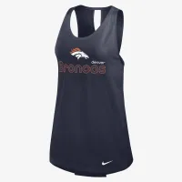 Denver Broncos жіноча Nike Dri-FIT NFL Tank Top блакитний